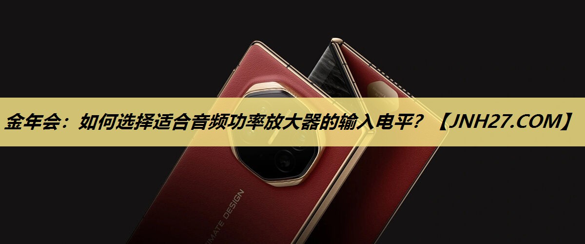 如何选择适合音频功率放大器的输入电平? 如何选择适合音频功率放大器的输入电平?